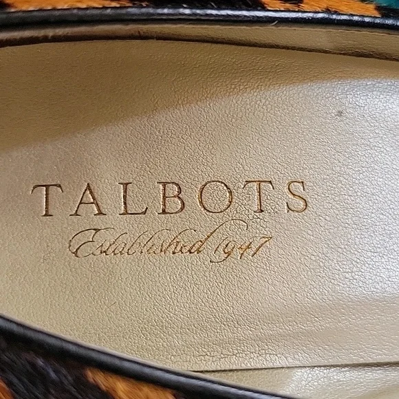 Talbots Animal Print Heels Size 9.5 - Picture 4 of 10